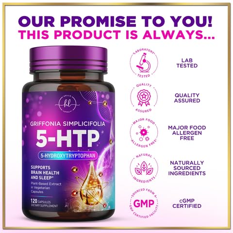 5-HTP 200mg – 120 Capsules