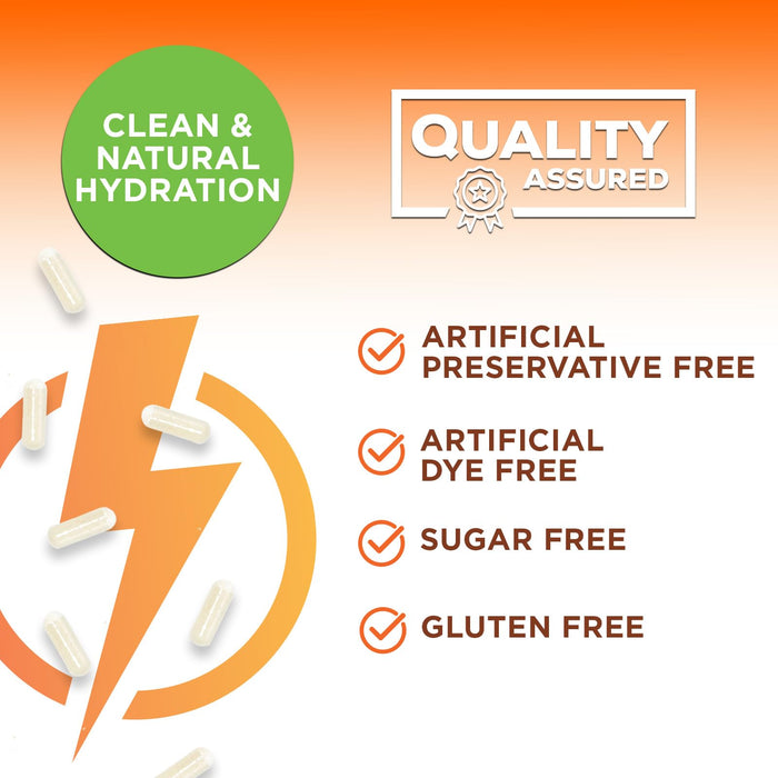 Daily Electrolyte Replenisher Tablets - 9 Essential Electrolytes and Minerals for Hydration Supplement, Salt Tablet for Runners, Vegan, Sugar-Free, Keto-Friendly, Non-GMO - 60 Tablets (60 Servings)