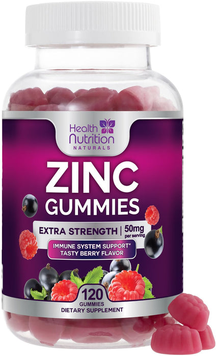Zinc 50mg Gummies – 120 Gummies