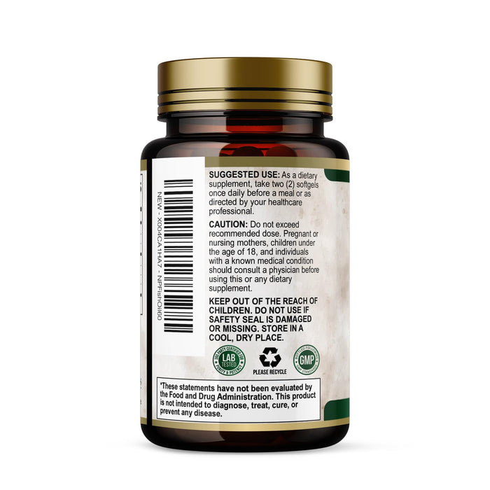Omega-3 Fish Oil – 2400mg – 60 Softgels