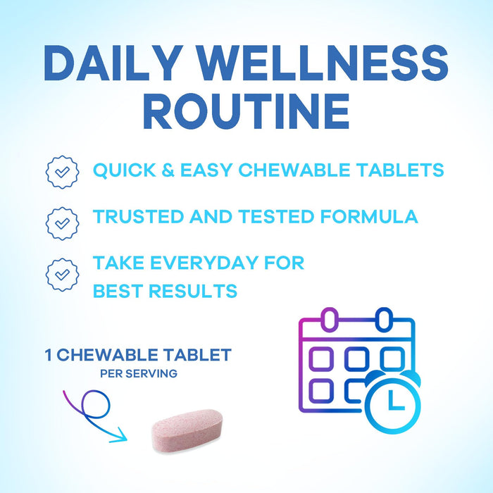 Vitamin D3 5000iu (125 mcg) – 120 Chewable Tablets