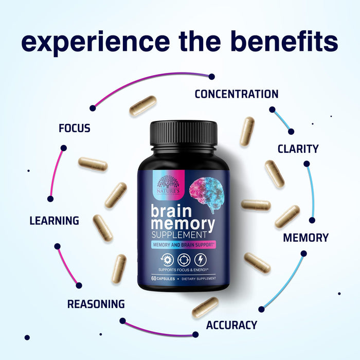 Brain Memory – 60 Capsules