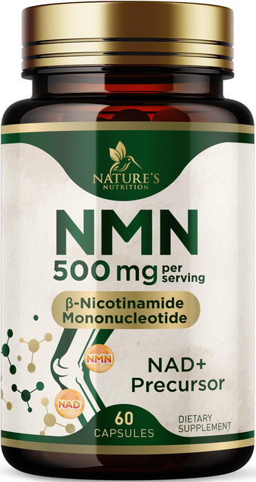NMN – 500mg – 60 Capsules
