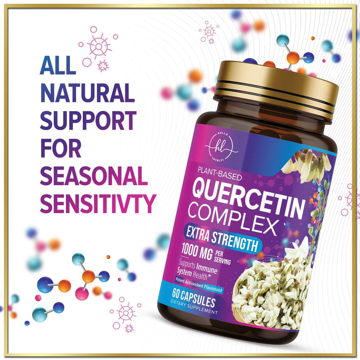 Quercetin 1000mg Servings – 60 Capsules