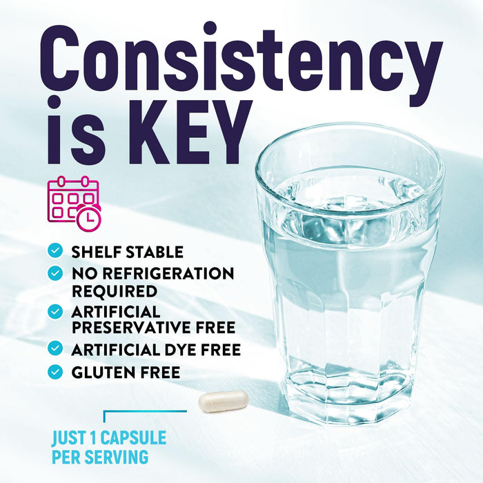 Probiotic Pills 100 Billion CFU Prebiotics, Acidophilus Probiotics Supports Immune System Digestive Health, Supports Occasional Constipation & Bloating, Daily Supplement for Women & Men - 60 Capsules