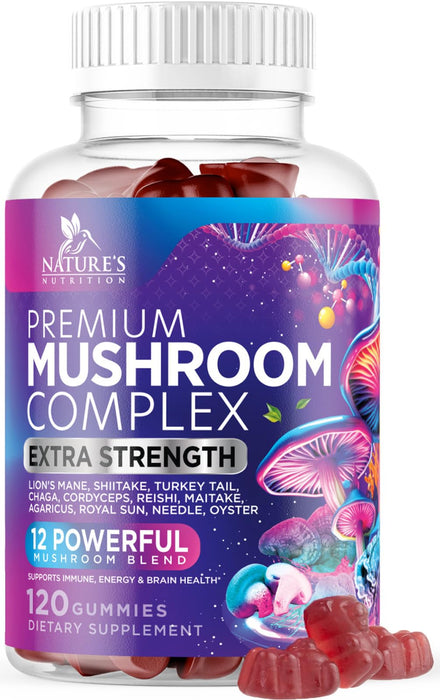 Mushroom Gummies – 120 Gummies