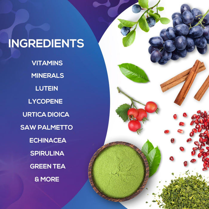 Multivitamin for Men - Vitamin A, C, D, E, Zinc, Calcium, Multivitamins for Immune Health Support, Vitamin B12, Men’s Daily Multivitamin Supplement Capsules, Non-GMO Mens Multi Vitamins - 120 Capsules