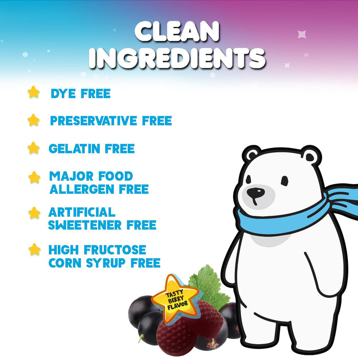 Children's Daily Immune Support Gummies with Real Elderberry + Vitamin C & Zinc to Support Kids Healthy Immune System, Natures Sambucus Elderberry Gummy, Chewable Supplement, Gluten-Free, 60 Gummies