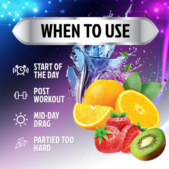 Hydration Replenisher Daily Electrolyte Drink Mix – Hydration Powder for Rapid Hydration with 6 Electrolytes & Minerals, Zero Sugar, Keto, Vegan, Non-GMO & Sugar-Free Electrolyte Powder - 60 Servings