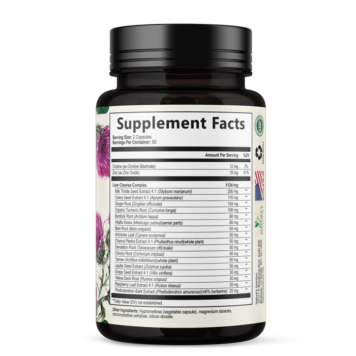 Liver Support Formula – 120 Capsules