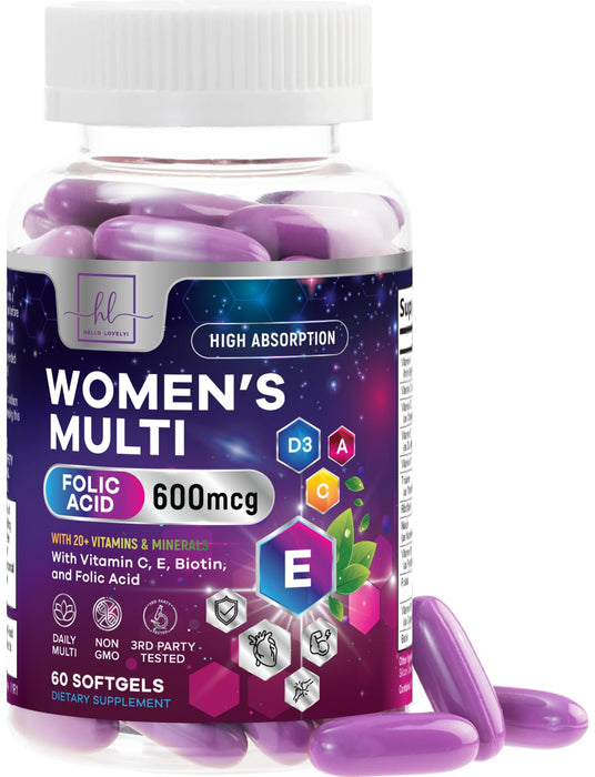 Women’s Daily Multivitamin – 60 Softgels