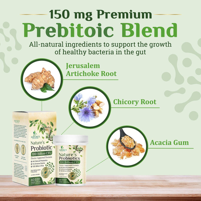Probiotics for Women Capsules – 100 Billion CFU – 60 Capsules