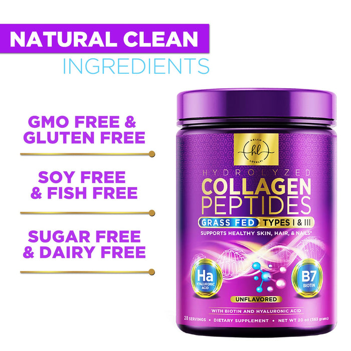 Collagen Peptides Powder Unflavored – 28 Servings