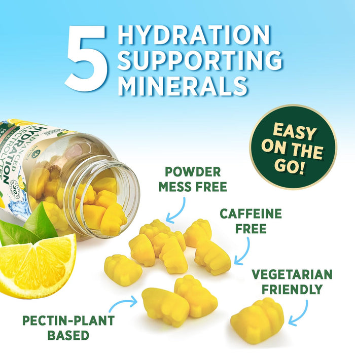 Hydration Electrolyte Gummies – 60 Gummies