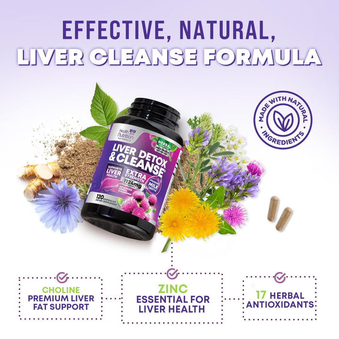 Liver Support Formula – 120 Capsules