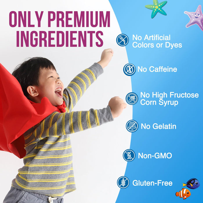 Kids Immune Support – 120 Gummies