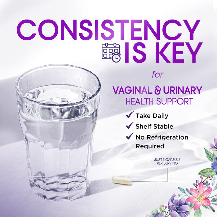 Probiotics for Women 50 Billion CFU - Digestive Health, Vaginal pH & Immune Support, Prebiotics & Cranberry, Gut Health & Urinary Support, 5 Strains, Shelf Stable Women's Probiotic - 60 Capsules