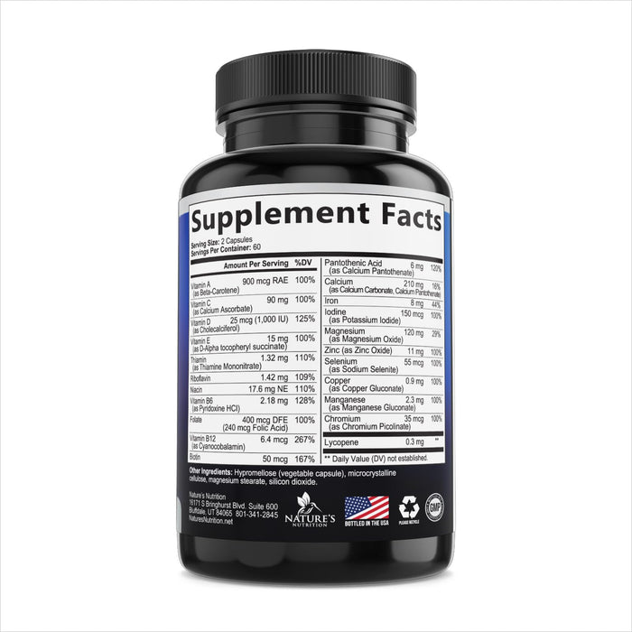 Men’s Daily Multivitamin – 120 Capsules