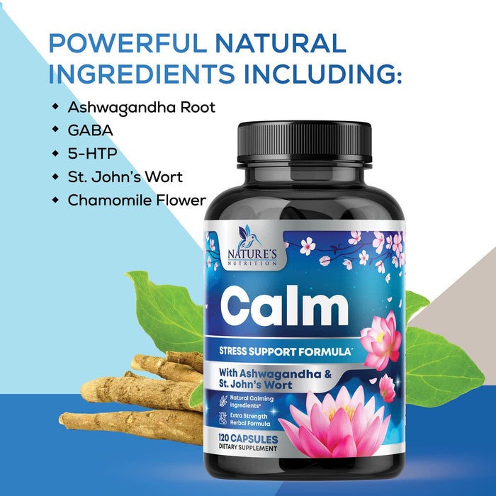 Natural Calm – 120 Capsules