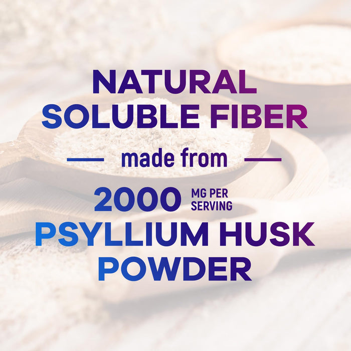 Psyllium Husk Fiber 1500mg – 120 Capsules