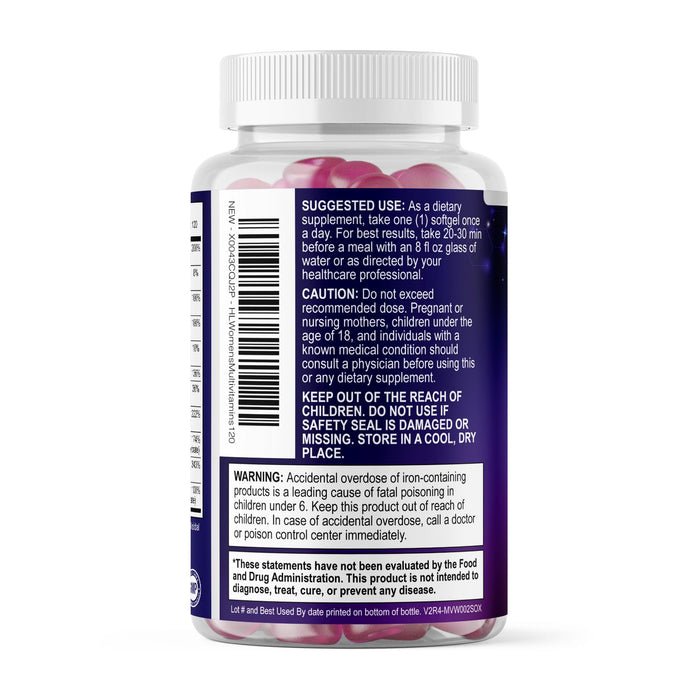 Women’s Daily Multivitamin – 120 Softgels