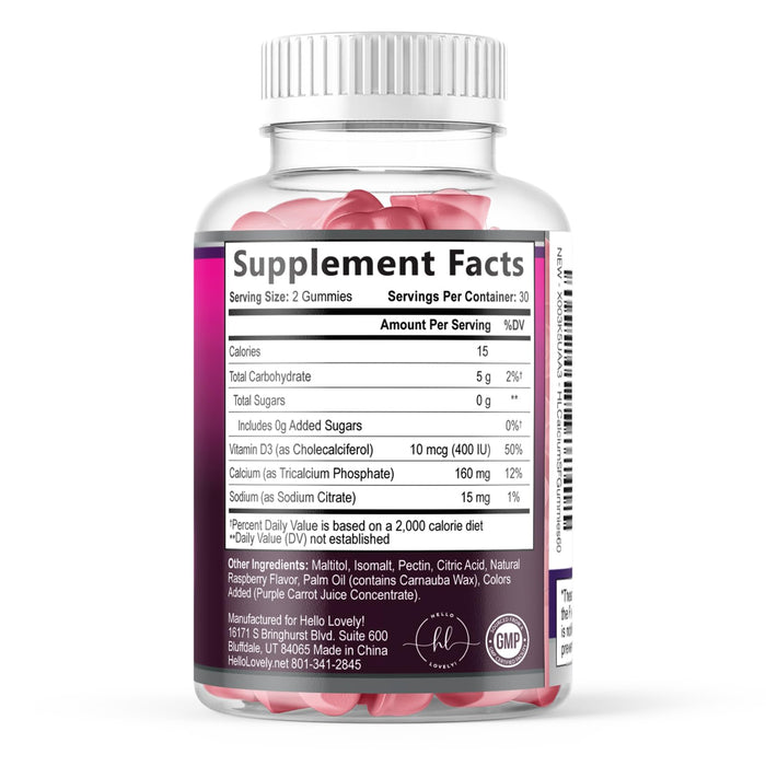 Calcium for Women – 60 Gummies