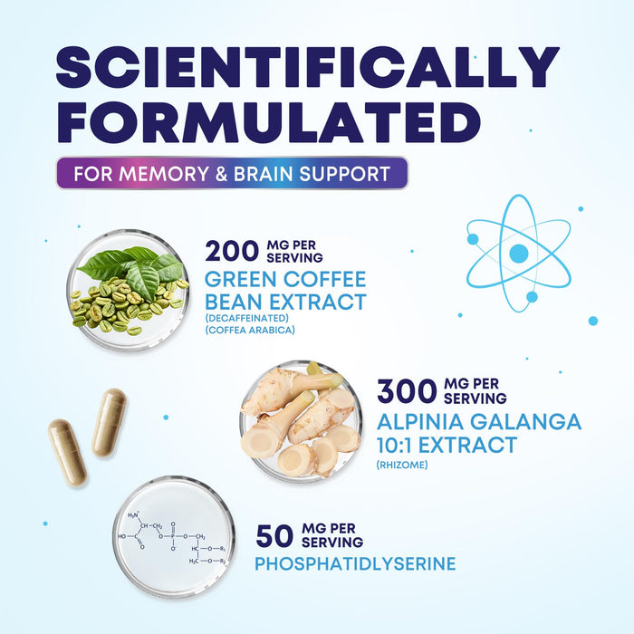 Brain Memory – 60 Capsules