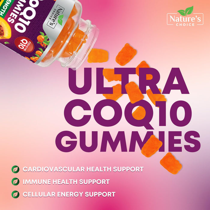 CoQ10 100mg Gummies – 30 CoQ10 Gummies
