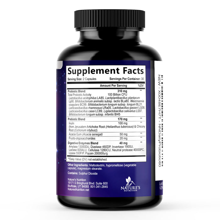 Probiotics 100 Billion CFU – 60 Capsules