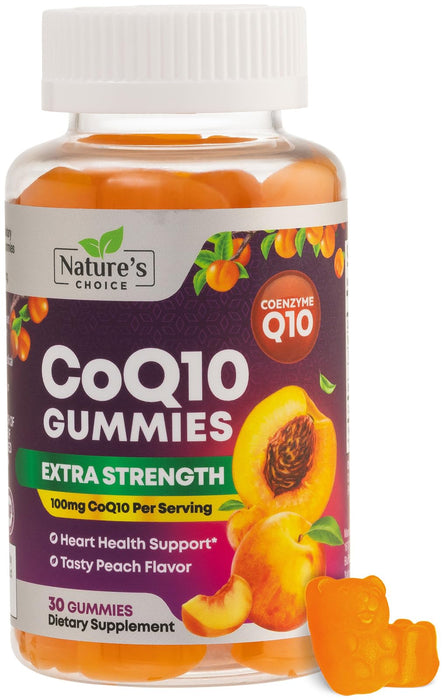 CoQ10 100mg Gummies – 30 CoQ10 Gummies