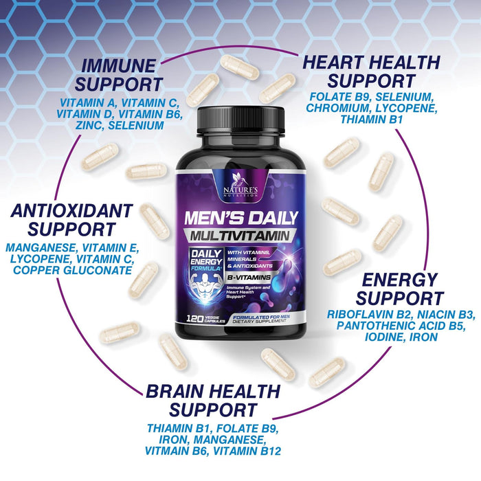 Men’s Daily Multivitamin – 120 Capsules