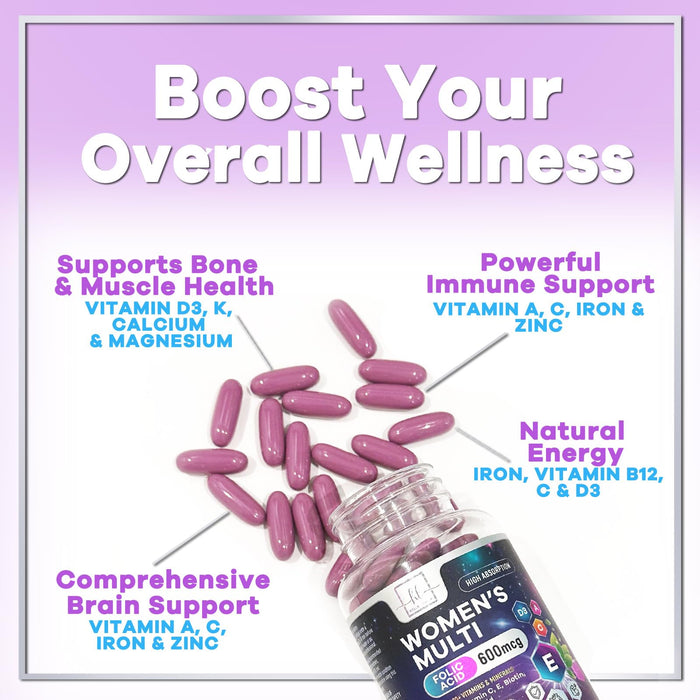 Women’s Daily Multivitamin – 120 Softgels