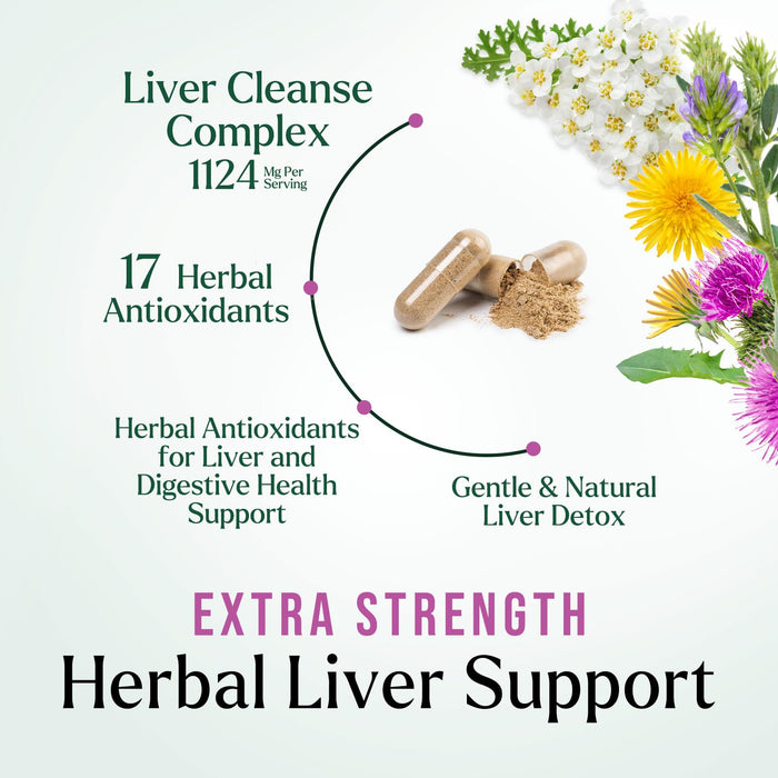 Liver Support Formula – 120 Capsules