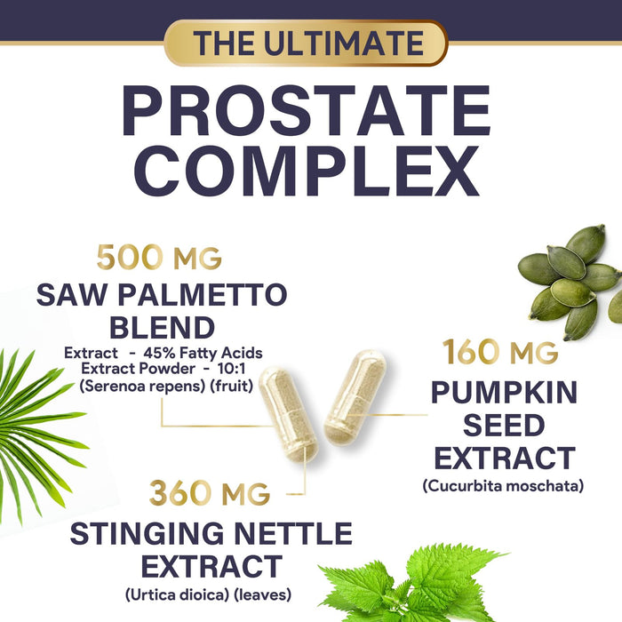 Men’s Prostate Support Formula – 120 Capsules