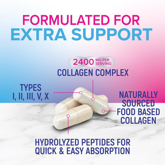 Multi Collagen Peptides – 240 Capsules