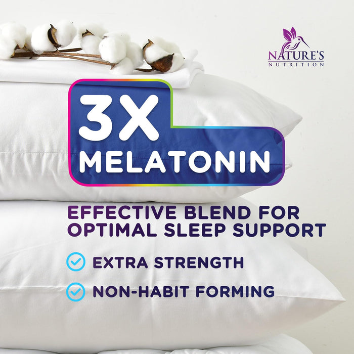 Sleep Gummies with Melatonin - Extra Strength Sleep Gummy, 12 mg Melatonin, Natural Melatonin Gummy, Occasional Sleep Support Supplement for Adults, Vegan, Non-GMO, Gomitas para Dormir - 60 Gummies