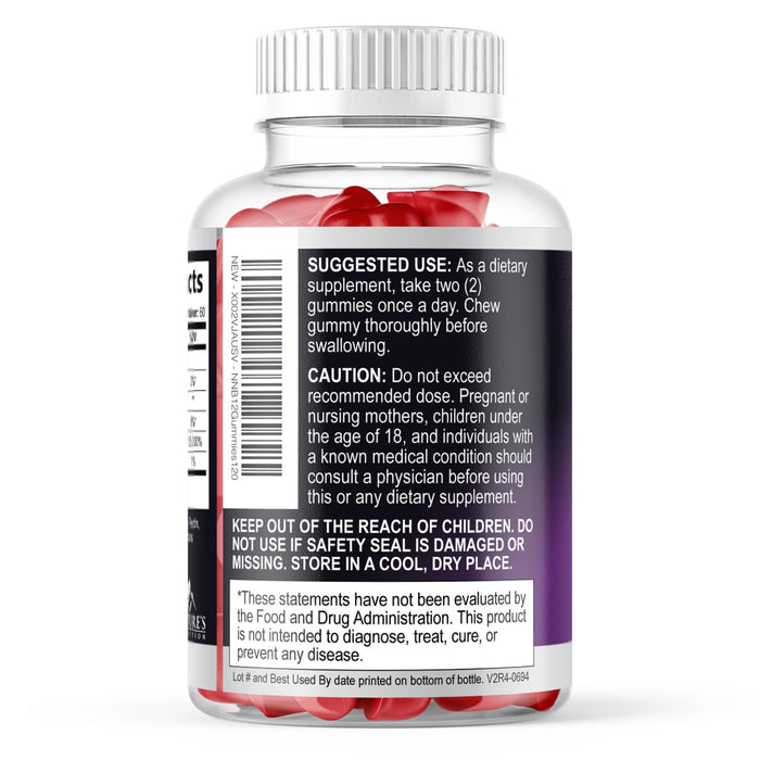 B12 Gummies – 3000mcg – 120 Gummies
