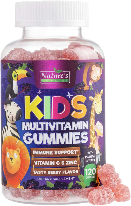 Multivitamin for Kids Gummies with Vitamin C – 120 Gummies