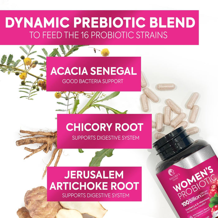 Probiotics For Women 50 Billion CFU – 60 Capsules