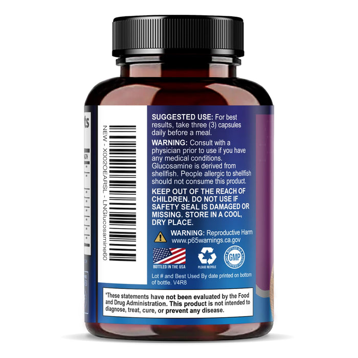 Glucosamine Chondroitin MSM 2100mg Complex – 60 Capsules