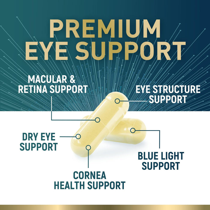 Eye Vitamins with Lutein & Zeaxanthin – 60 Capsules