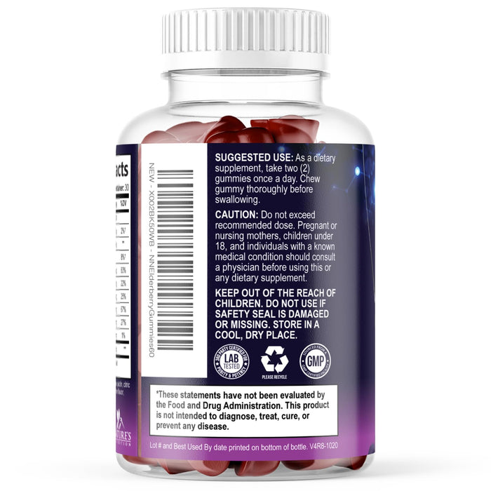 Sambucus Elderberry – 60 Gummies