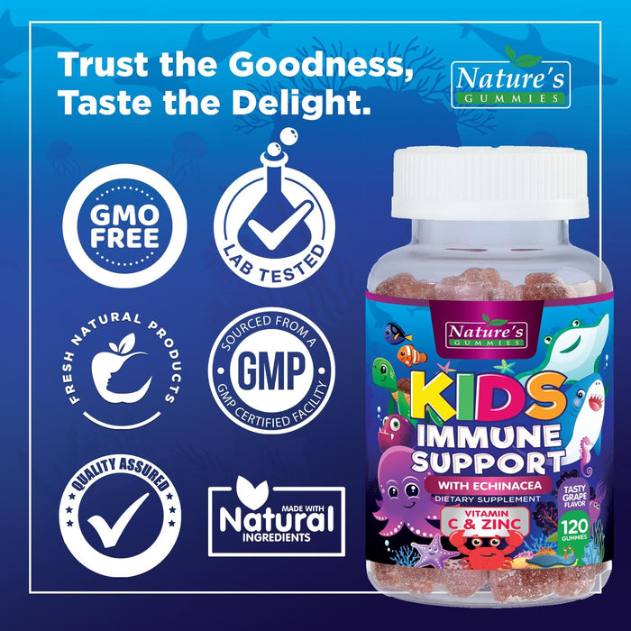 Kids Immune Support – 120 Gummies