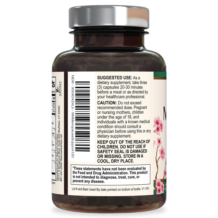 Menopause for Women – 120 Capsules