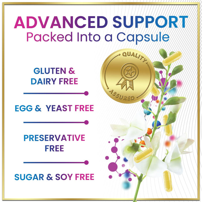 Quercetin 1000mg Servings - Extra Strength Antioxidant Support for Immune & Cellular Health, Quercetin 500mg Capsules for Lung, Respiratory & Heart Support, Vegan, Gluten Free & Non-GMO - 60 Capsules