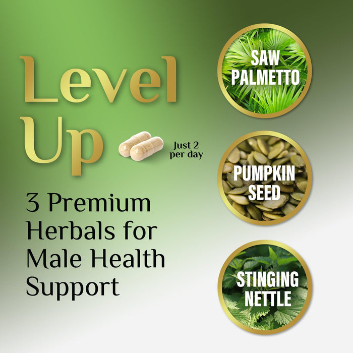 Saw Palmetto for Men Prostate – 120 Capsules