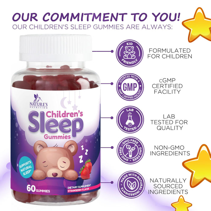 Kids Sleep Gummies 2mg – 60 Gummies