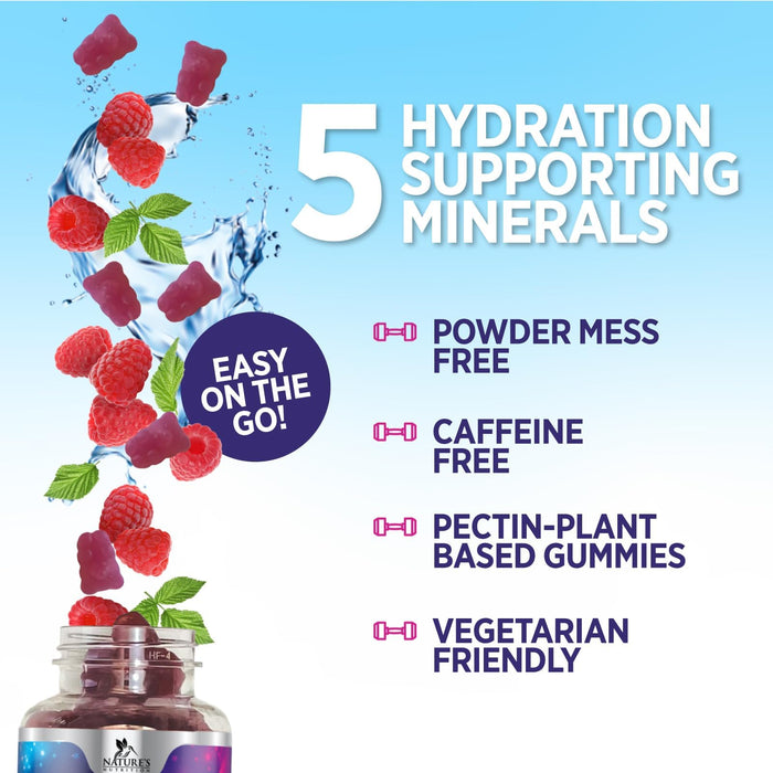 Hydration Electrolyte Gummies – 60 Gummies