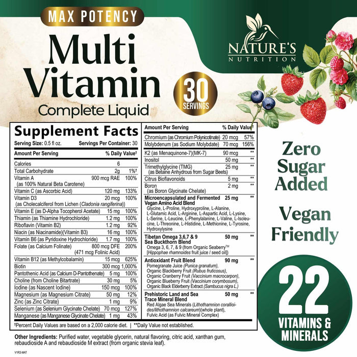 Liquid Multivitamin – 15 Fl Oz