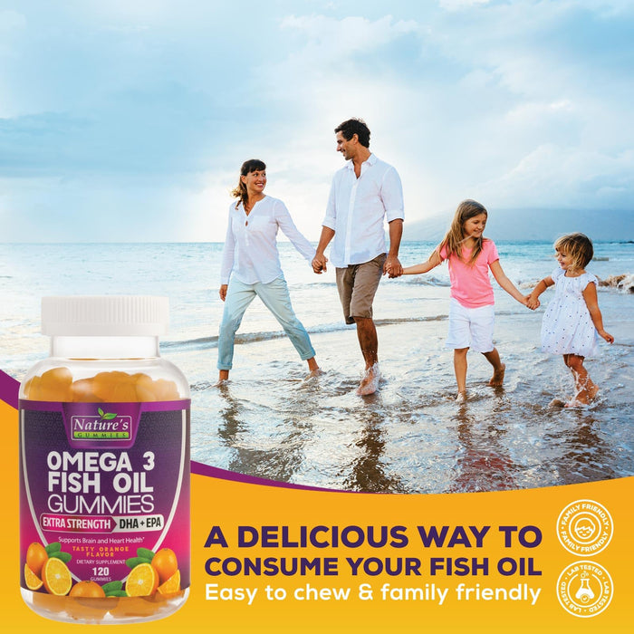 Omega-3 Fish Oil – 120 Gummies